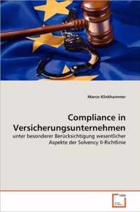 Compliance in Versicherungsunternehmen