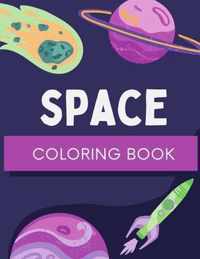 Space Coloring Book