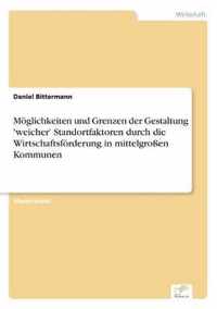 Moeglichkeiten und Grenzen der Gestaltung 'weicher' Standortfaktoren durch die Wirtschaftsfoerderung in mittelgrossen Kommunen