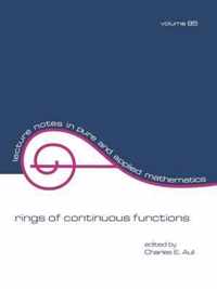 Rings of Continuous Function