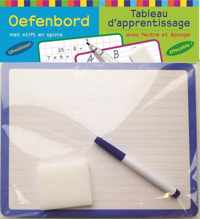 Oefenbord met stift en spons