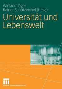 Universitat Und Lebenswelt