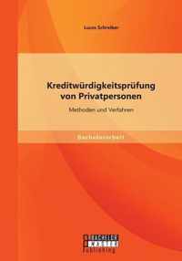 Kreditwurdigkeitsprufung von Privatpersonen