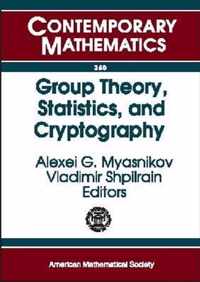 Group Theory, Statistics, and Cryptography