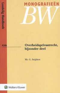 Monografieen BW A26b -   Overheidsprivaatrecht, bijzonder deel