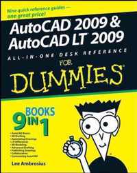 Autocad 2009 And Autocad Lt 2009 All-In-One Desk Reference F