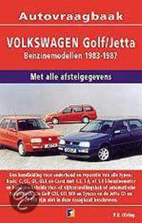 Autovraagbaken  -  Vraagbaak Volkswagen Golf/Jetta Benzinemodellen 1983-1987