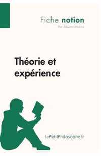 Théorie et expérience (Fiche notion): LePetitPhilosophe.fr - Comprendre la philosophie