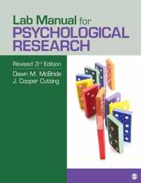 Lab Manual for Psychological Research