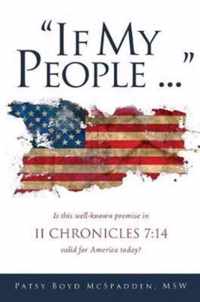 If My People...: Is this well-known promise in II CHRONICLES 7