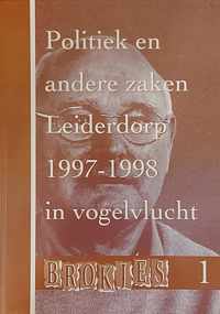 Leiderdorp in vogelvlucht 1997-1998 Politiek en andere zaken