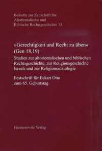 Gerechtigkeit Und Recht Zu Uben' (Gen 18,19)