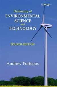 Dictionary Of Environmental Science And Technology