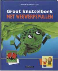 Groot knutselboek met wegwerpspullen