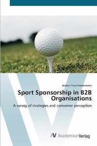 Sport Sponsorship in B2B Organisations