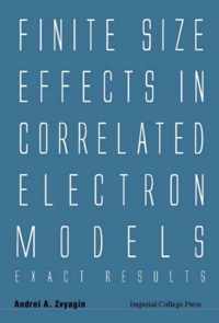 Finite Size Effects In Correlated Electron Models