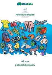 BABADADA, Urdu (in arabic script) - American English, visual dictionary (in arabic script) - pictorial dictionary