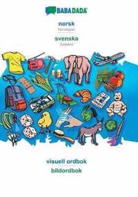 BABADADA, norsk - svenska, visuell ordbok - bildordbok