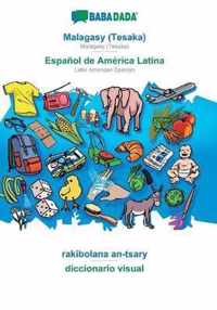 BABADADA, Malagasy (Tesaka) - Espanol de America Latina, rakibolana an-tsary - diccionario visual