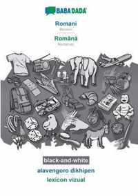 BABADADA black-and-white, Romani - Roman, alavengoro dikhipen - lexicon vizual