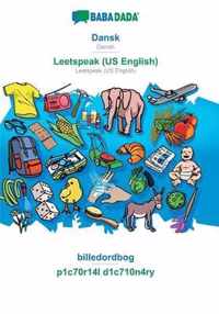 BABADADA, Dansk - Leetspeak (US English), billedordbog - p1c70r14l d1c710n4ry