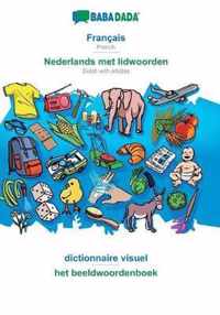 BABADADA, Francais - Nederlands met lidwoorden, dictionnaire visuel - het beeldwoordenboek