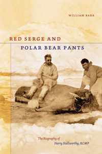 Red Serge And Polar Bear Pants