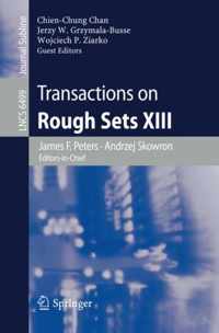 Transactions on Rough Sets XIII