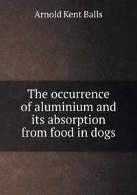 The occurrence of aluminium and its absorption from food in dogs