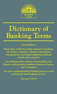 Dictionary of Banking Terms