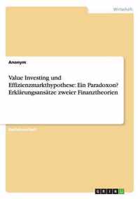 Value Investing und Effizienzmarkthypothese