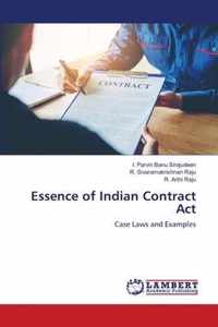 Essence of Indian Contract Act