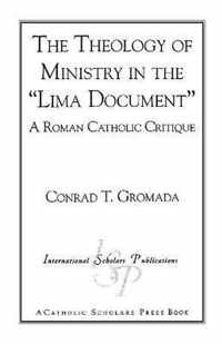 The Theology of Ministry in the 'Lima Document'