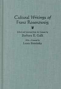 Cultural Writings of Franz Rosenzweig