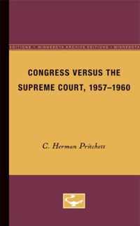 Congress Versus the Supreme Court, 1957-1960