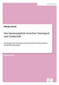 Das Spannungsfeld zwischen Natursport und Landschaft