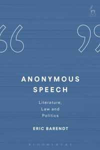 Anonymous Speech