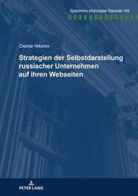 Strategien Der Selbstdarstellung Russischer Unternehmen Auf Ihren Webseiten