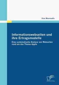 Informationswebseiten und ihre Ertragsmodelle