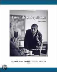 Essentials of Negotiation