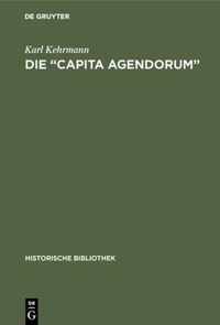 Die  Capita Agendorum