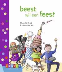 Leren lezen AVI M3  -   beest wil een feest