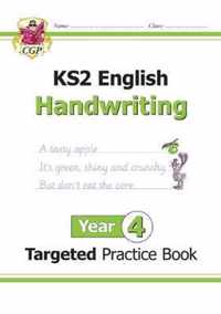 New KS2 English Targeted Practice Book: Handwriting - Year 4