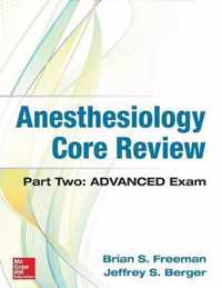 Anesthesiology Core Review