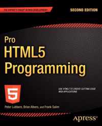 Pro HTML5 Programming