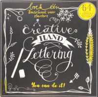 Creative Handlettering Boek 1 + 1 x A6 Handlettering Oefenblok Kerst Editie