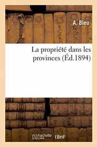 La Propriete Dans Les Provinces