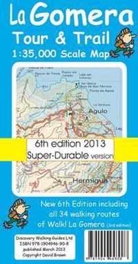 La Gomera Tour & Trail Super-Durable Map