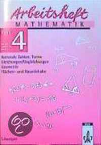 Arbeitsheft Mathematik 4. Für Die 8. Klasse. Lösungen. Neubearbeitung