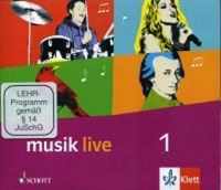 Musik live. Klasse 5 und 6. Allgemeine Ausgabe. CD-Box mit 3 CDs und 1 CD-ROM